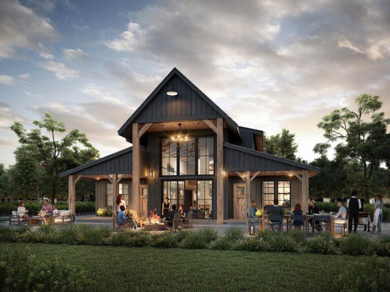 NATURAL FREEDOM RUSTIC BARNDOMINIUM HOUSE PLAN 768x576