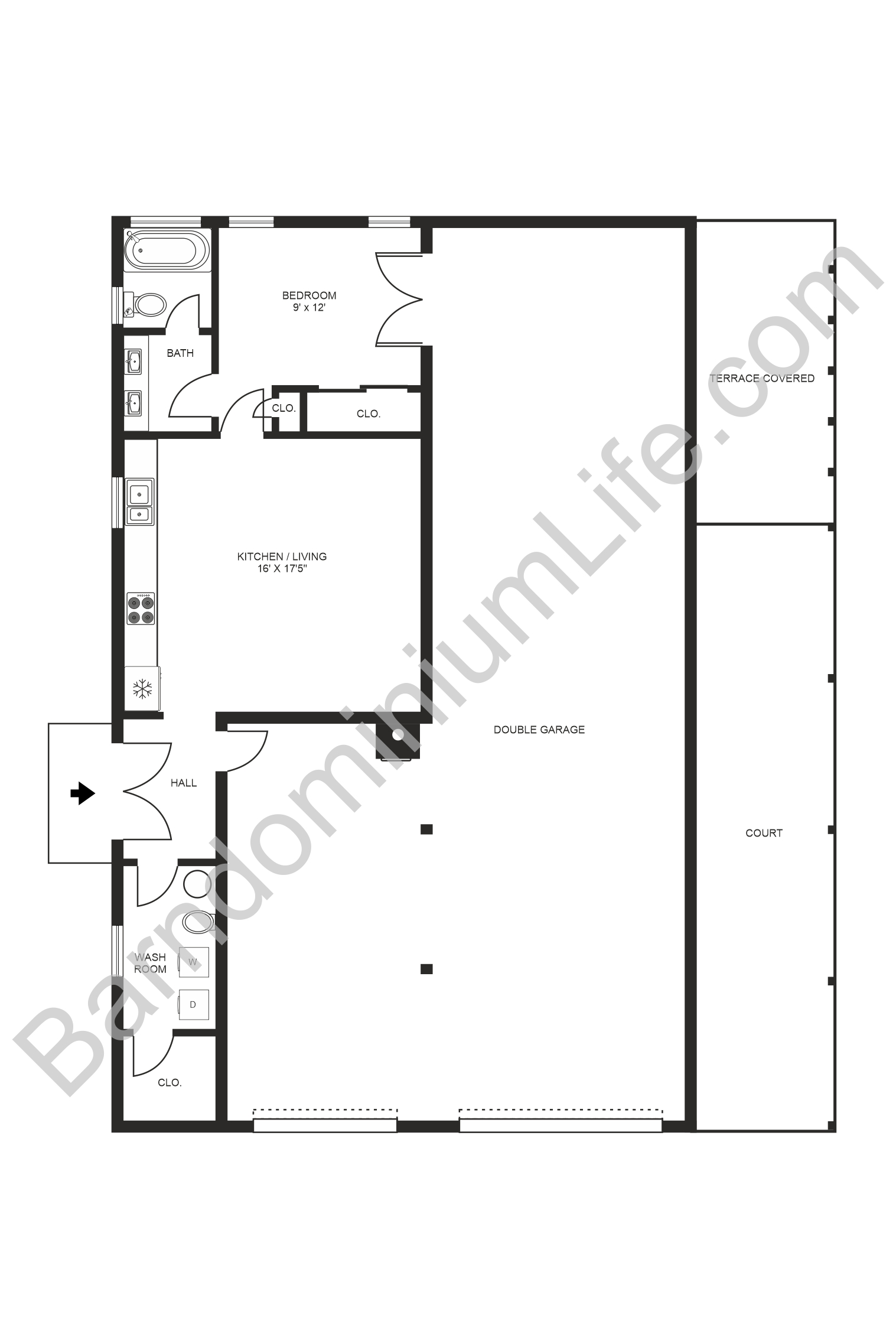 shop plans with living quarters