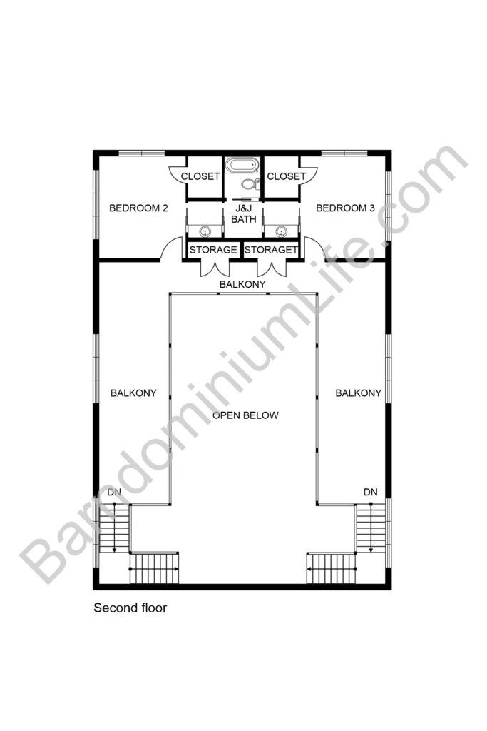 2 story barndominium floor plan