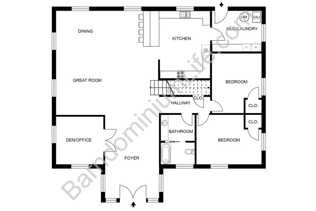 5 Great Two Story Barndominium Floor Plans, 2 Story House Plan Ideas