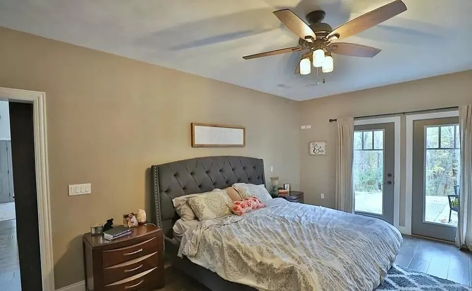 barndominium bedroom