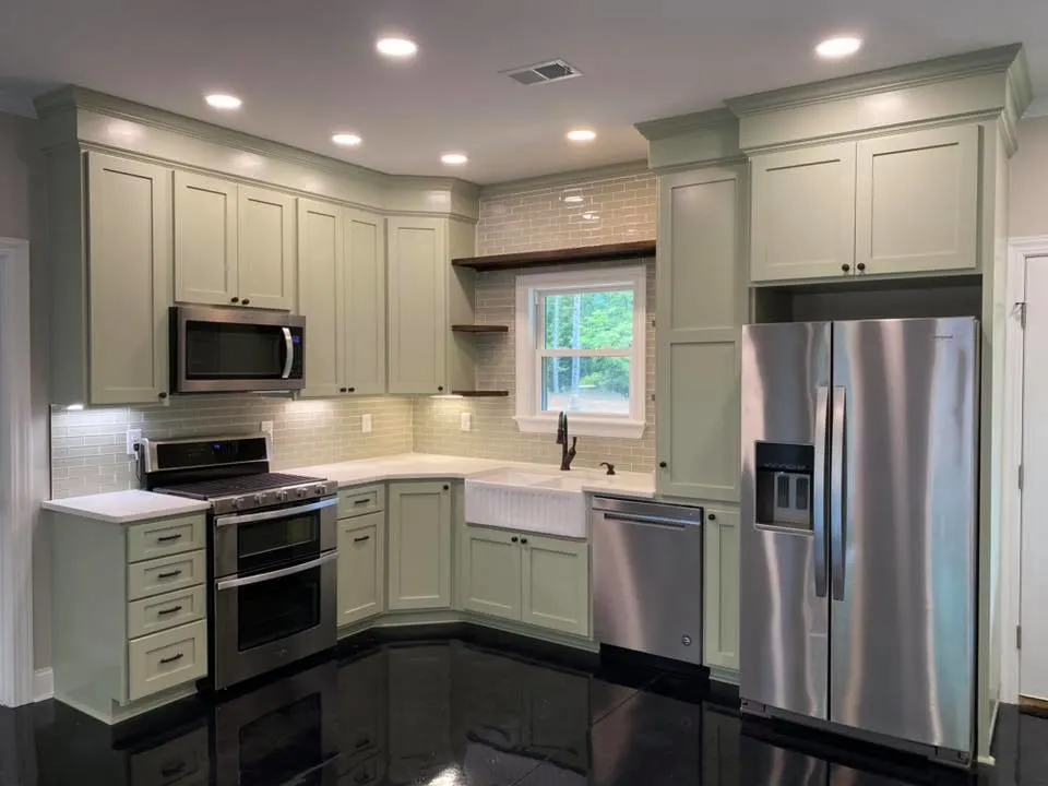 South Carolina Barndominium kitchen