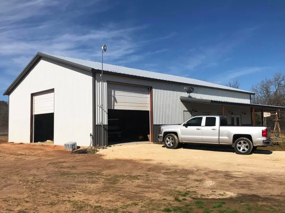 barndominium with garage