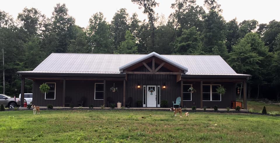 Tennessee Barndominium exterior