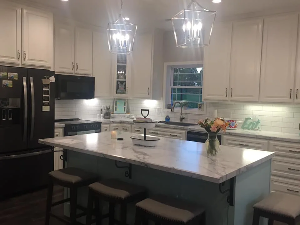 Tennessee Barndominium kitchen view