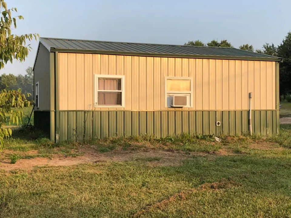 Missouri Barndominium back view