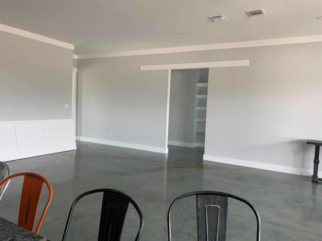 Stained Concrete Floors Kitchen