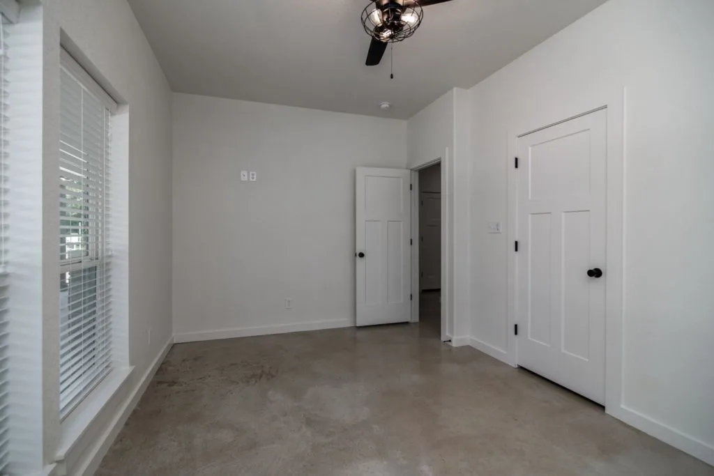 Texas Barndominium bedroom