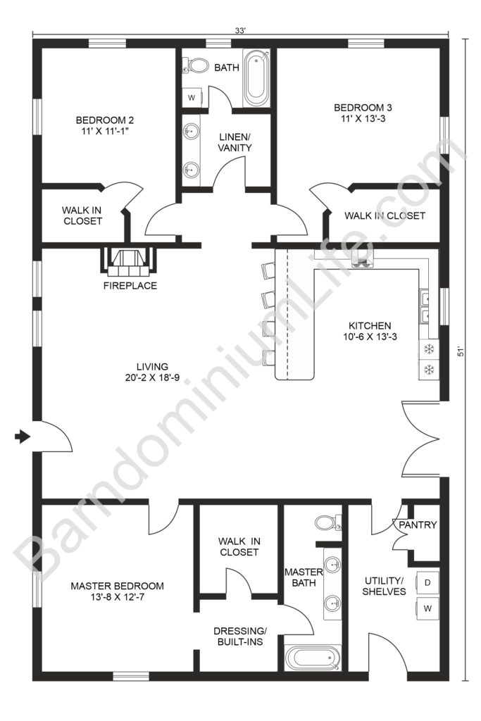 top 20 barndominium floor plans