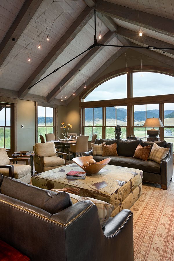 inside view of a safe pole barn home 