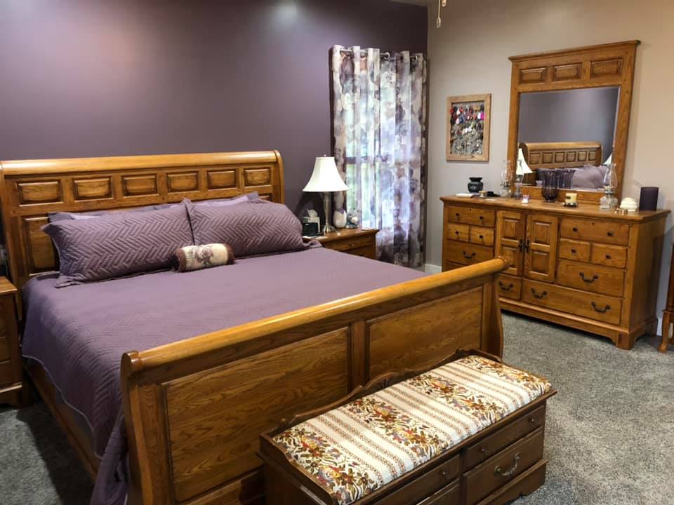 Missouri Barndominium Master Bedroom