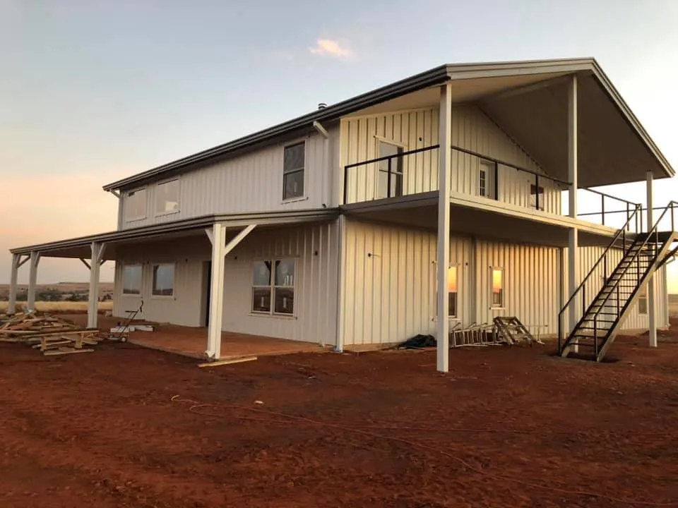 Oklahoma City Barndominium porches