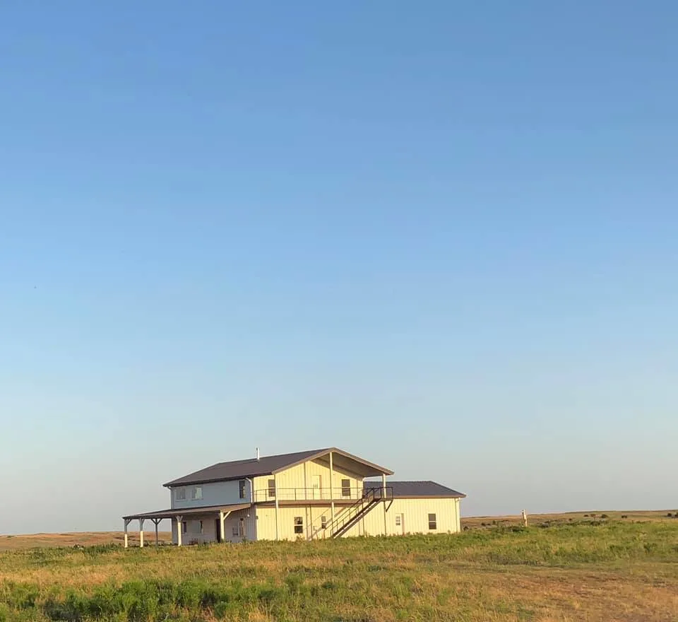 Oklahoma City Barndominium landscape