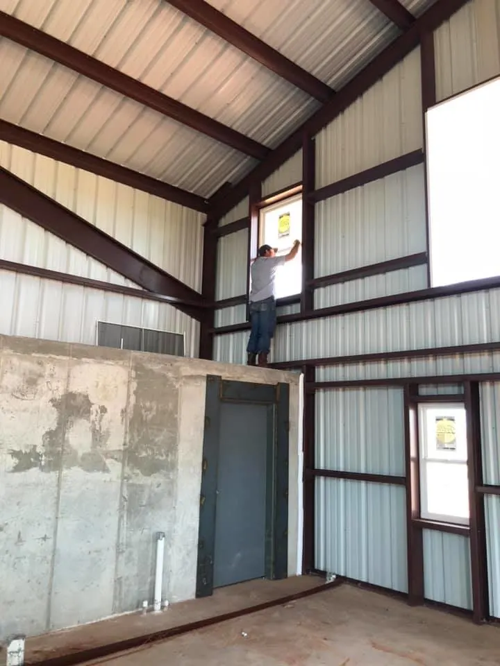 Oklahoma City Barndominium safe room