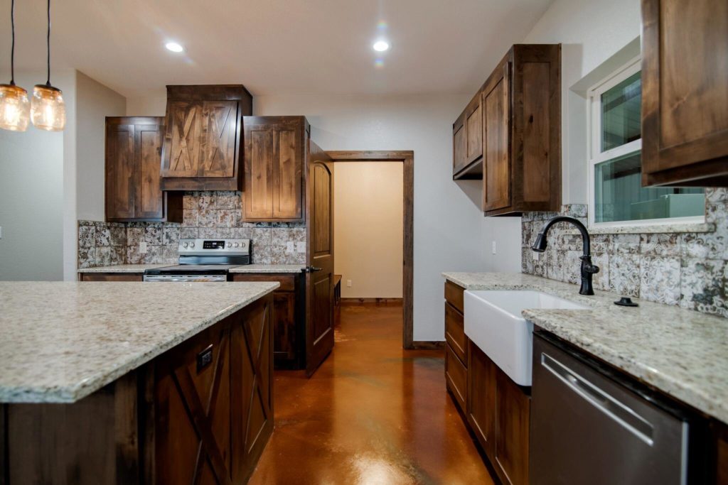 Decatur Texas Barndominium kitchen and pantry