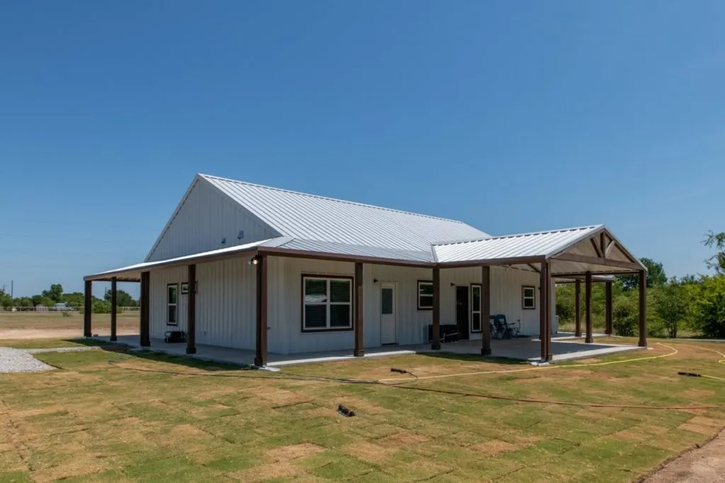 barndominium in North Carolina exterior