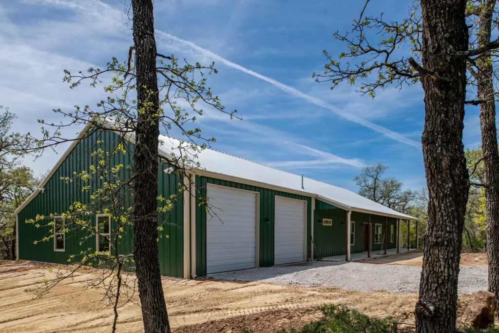 barndominium in Missouri exterior