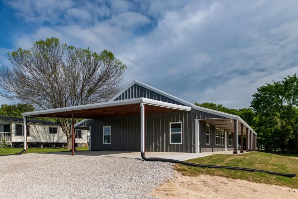 barndominium in colorado exterior