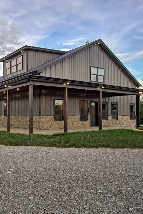 barndominium in indiana exterior