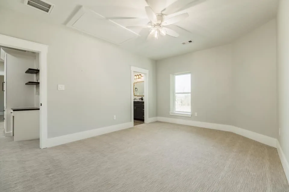 Houston Texas Barndominium Common Area with Window