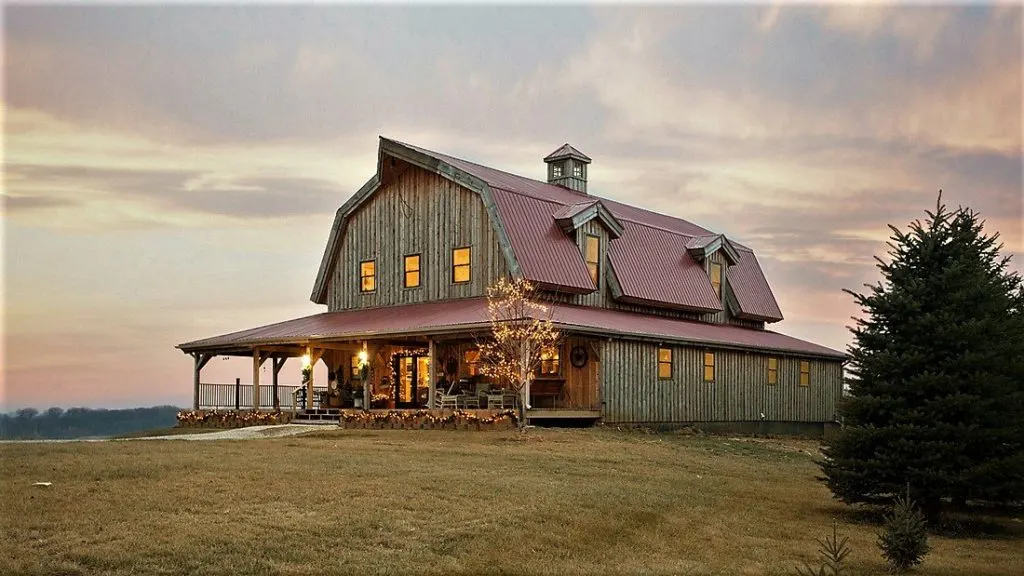 barndominium in west virginia exterior