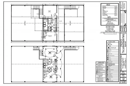 Lunsford Family Barndominium Floor Plan for Second Floor