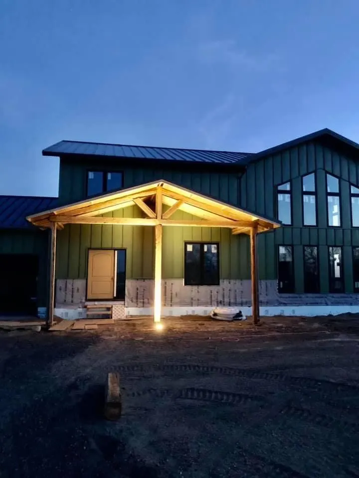 Saskatchewan barndominium exterior