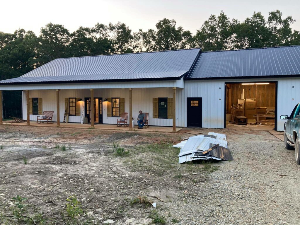 Exterior image including the garage space