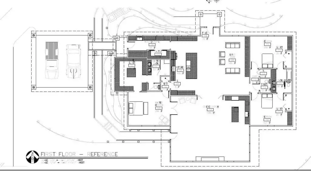 Odom family Florida barndominium floor plan
