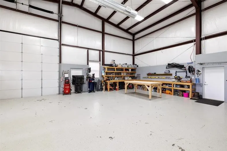 Garage storage area