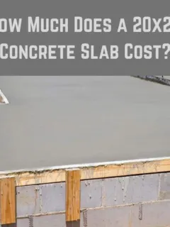 How Much Does a 20x20 Concrete Slab Cost?