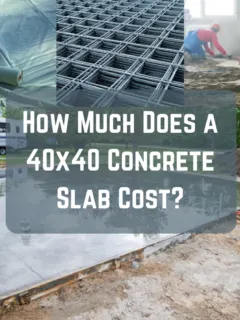 How Much Does a 40x40 Concrete Slab Cost?