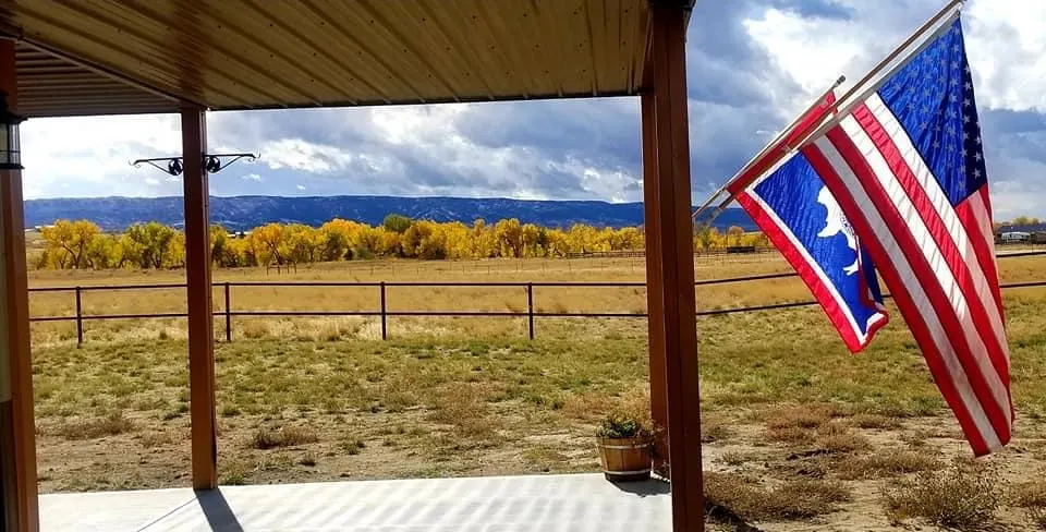 Beautiful Wyoming Barndominum for Horse Lovers by the Timothy Family with lovely views