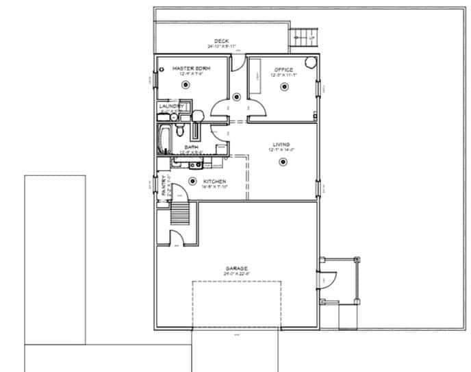 Cozy Converted Barn Barndominium with Loads of Style floorplan