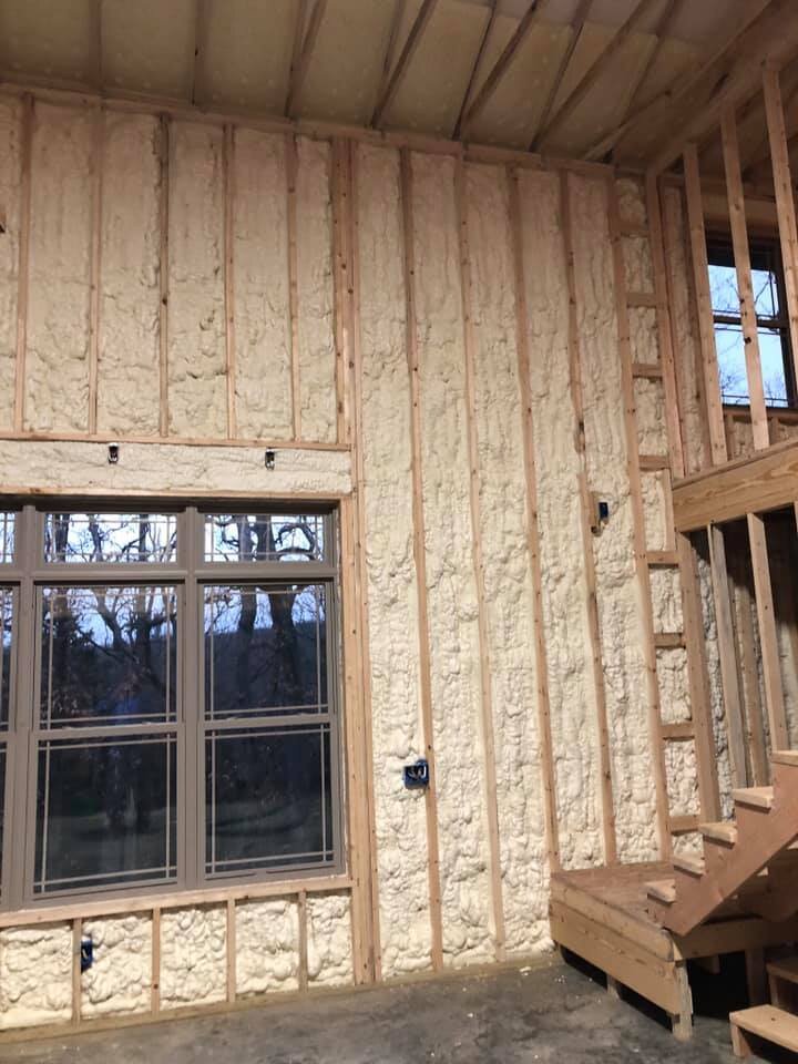 windows installed prior to insulation