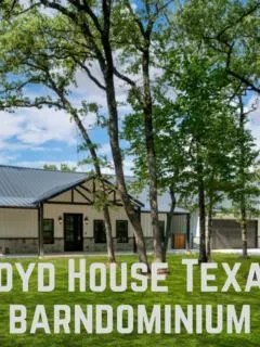 Boyd House Texas Barndominium