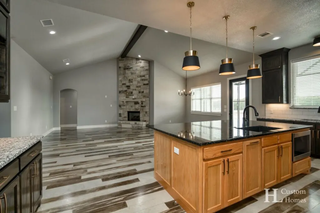Texas barndominium interior 