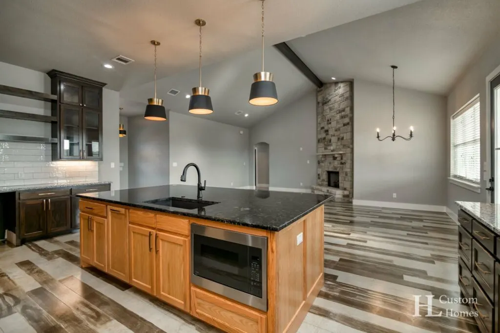 Texas barndominium interior 