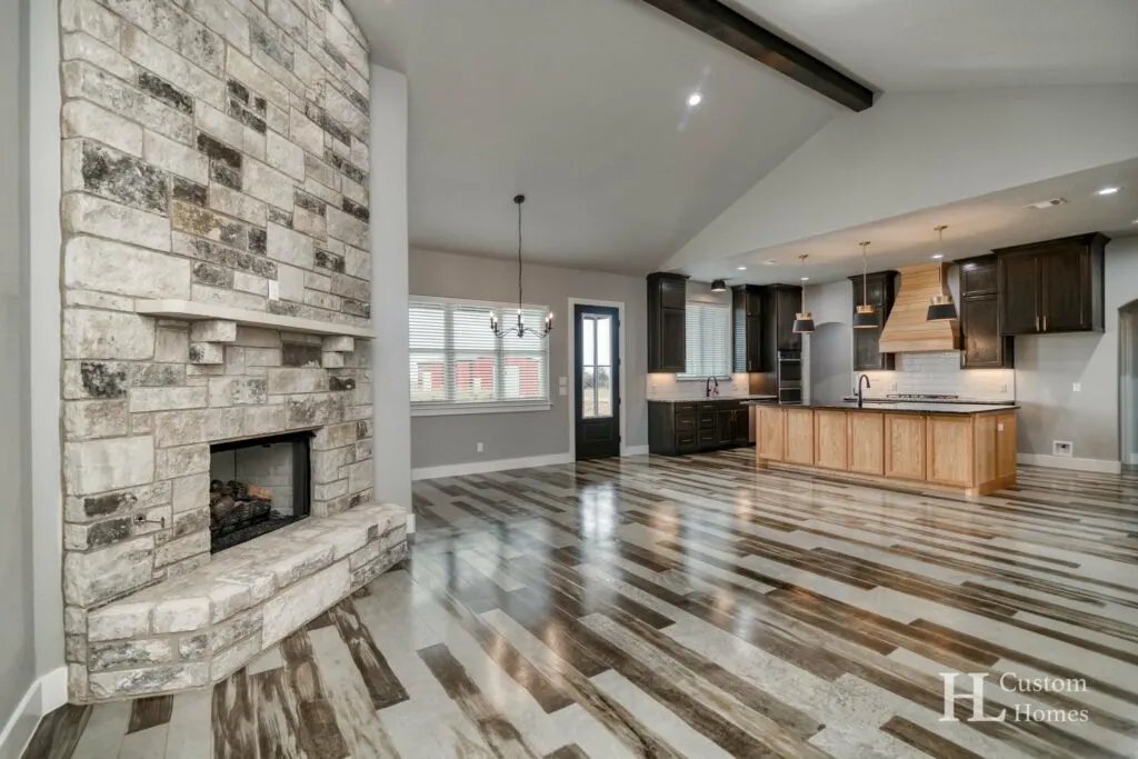 Texas barndominium interior 