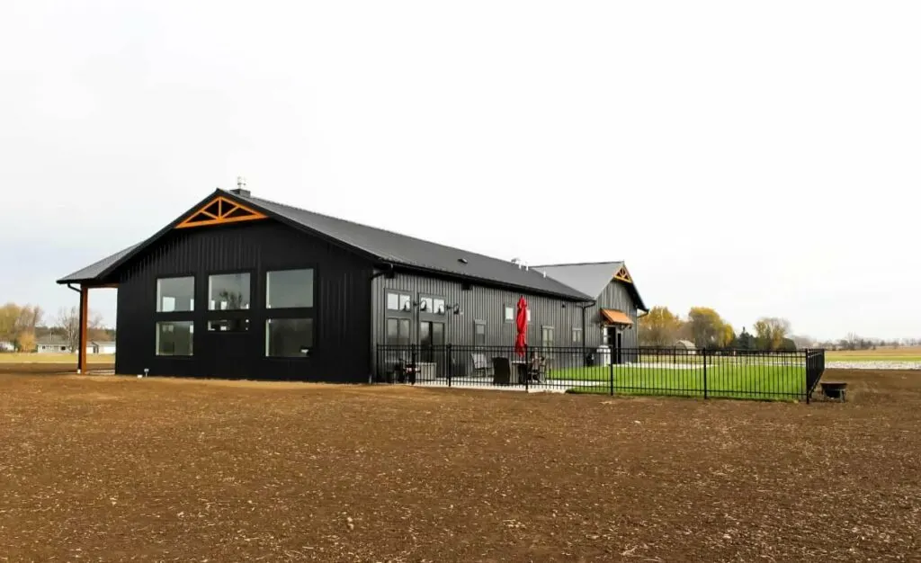 wisconsin barndominium exterior