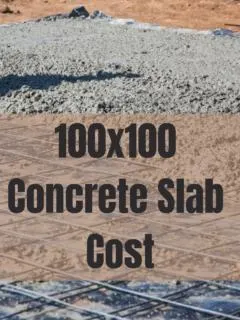 100x100 Concrete Slab Cost