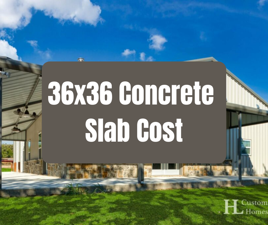 36x36 Concrete Slab Cost
