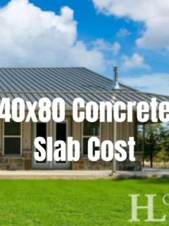 40x80 Concrete Slab Cost