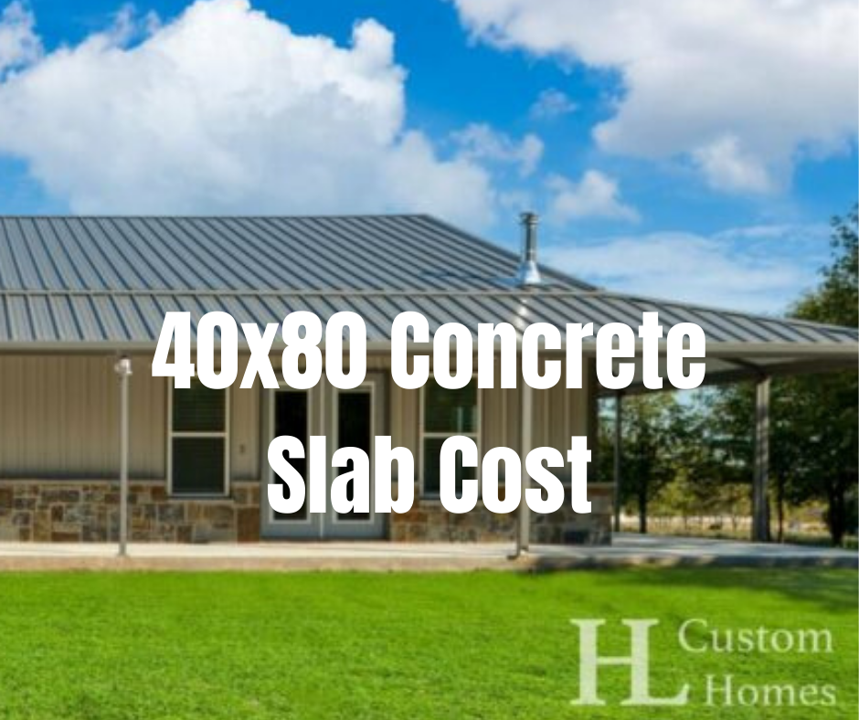 40x80 Concrete Slab Cost