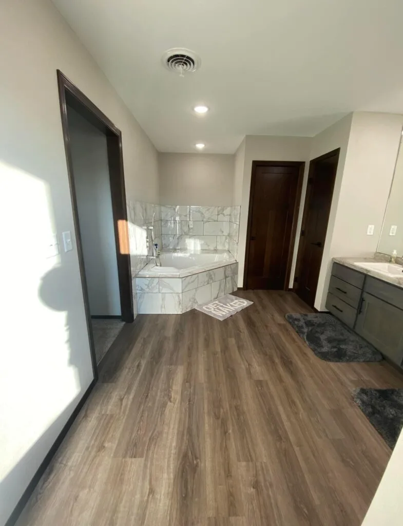 South Dakota Barndominium bathroom