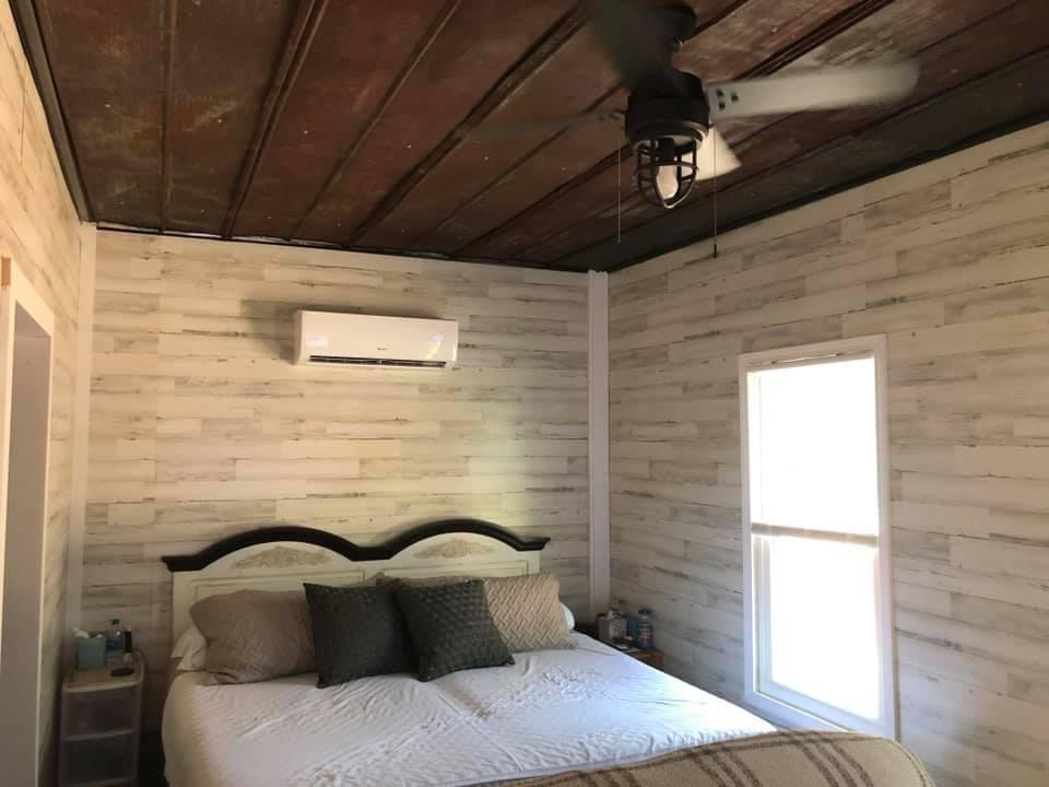 Alabama barndominium bedroom