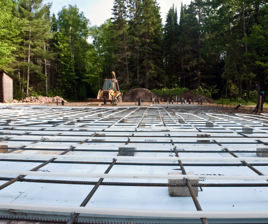 rebar for concrete slab