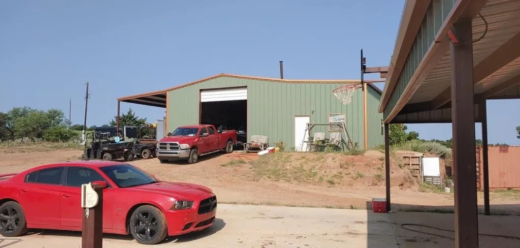 Oklahoma barndominium exterior