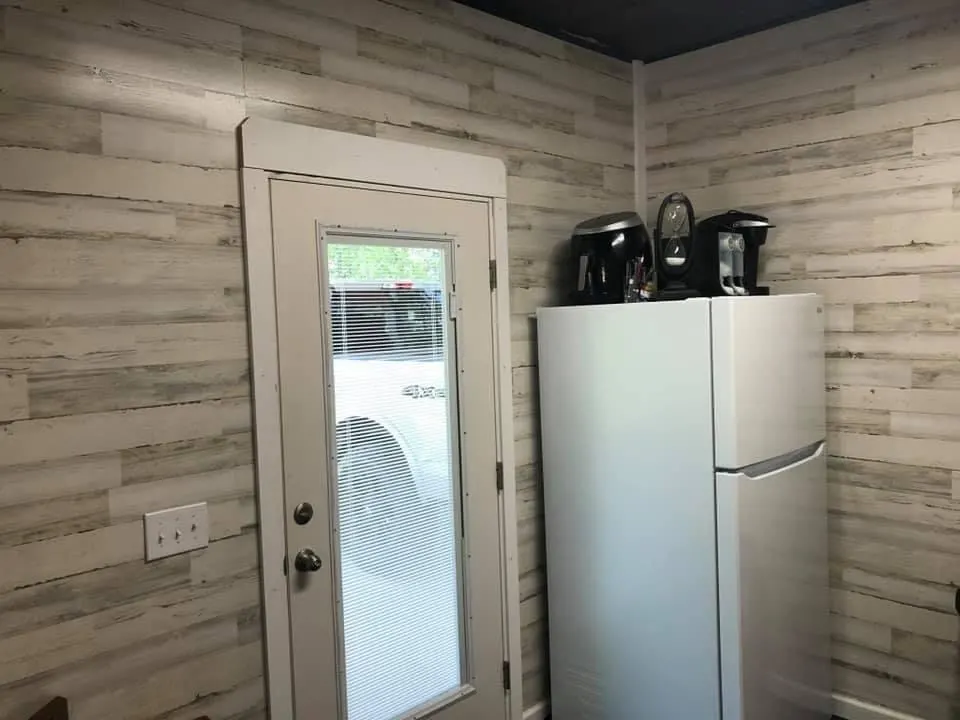 Alabama barndominium kitchen door