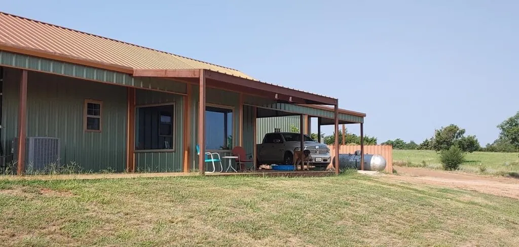 Oklahoma barndominium exterior